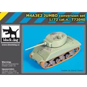   Black Dog T72040 M4A3E2 Jumbo conversion se for Dragon makett dioráma kiegészítő (1/72)