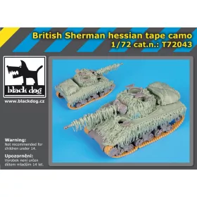   Black Dog T72043 British Sterman hessian tape camo for Dragon makett dioráma kiegészítő (1/72)