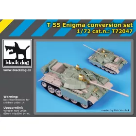   Black Dog T72047 T-55 Enigma cosion setnver for Trumpeter makett dioráma kiegészítő (1/72)