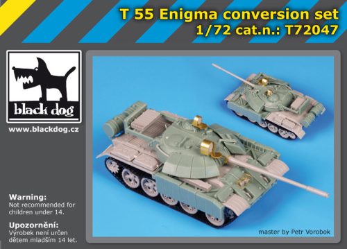 Black Dog T72047 T-55 Enigma cosion setnver for Trumpeter makett dioráma kiegészítő (1/72)