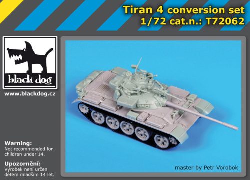 Black Dog T72062 Tiran 4 for Trumpeter makett dioráma kiegészítő (1/72)