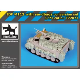   Black Dog T72072 IDF M113 with sandbags conversion set for Trumpeter makett dioráma kiegészítő (1/72)