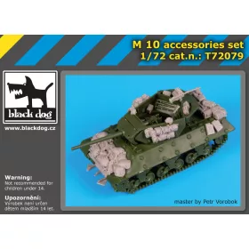   Black Dog T72079 M-10 accessories set for UM model makett dioráma kiegészítő (1/72)