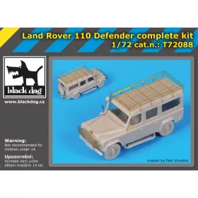   Black Dog T72088 Land Rover110 makett dioráma kiegészítő (1/72)