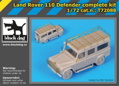 Black Dog T72088 Land Rover110 makett dioráma kiegészítő (1/72)