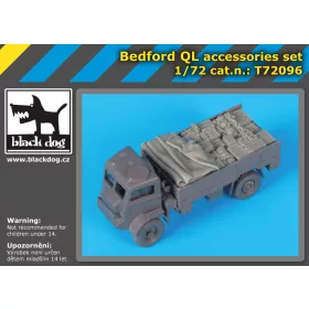   Black Dog T72096 Bedford QL accessories set for IBG Models makett dioráma kiegészítő (1/72)
