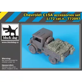   Black Dog T72097 Chevrolet C15 accessories set for IBG Models makett dioráma kiegészítő (1/72)