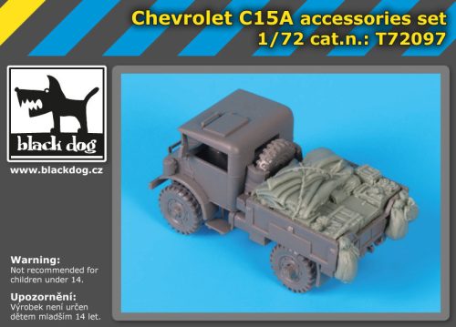 Black Dog T72097 Chevrolet C15 accessories set for IBG Models makett dioráma kiegészítő (1/72)