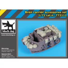   Black Dog T72112 Bren carrier accessories set for IBG Models makett dioráma kiegészítő (1/72)