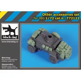   Black Dog T72122 Otter accessories set for IBG Models makett dioráma kiegészítő (1/72)