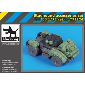   Black Dog T72124 Staghound accessories set for RPM makett dioráma kiegészítő (1/72)
