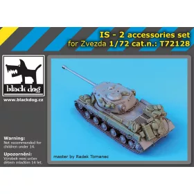   Black Dog T72128 IS-2 accessories set makett dioráma kiegészítő (1/72)