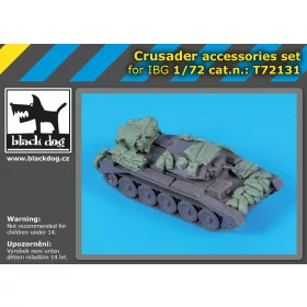   Black Dog T72131 Crusader accessories set for IBG Models makett dioráma kiegészítő (1/72)