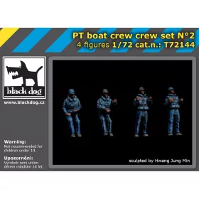   Black Dog T72144 PT boat crew set N°2 makett dioráma kiegészítő (1/72)