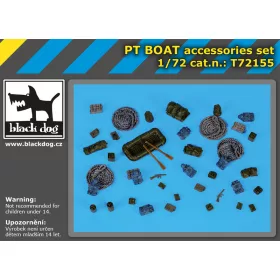   Black Dog T72155 PT boat accessories set makett dioráma kiegészítő (1/72)