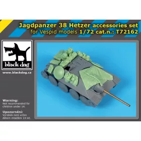   Black Dog T72162 Jagdpanzer 38 Hetzer accessories set for Vespid model makett dioráma kiegészítő (1/72)