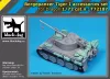 Black Dog T72187 Bergepanzer Tiger I accessories set makett dioráma kiegészítő (1/72)