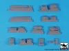 Black Dog T72187 Bergepanzer Tiger I accessories set makett dioráma kiegészítő (1/72)