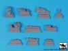 Black Dog T72188 Sd.Kfz. 184 Elefant accessories set makett dioráma kiegészítő (1/72)