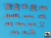 Black Dog T72190 WWII Ground Vehicle Set makett dioráma kiegészítő (1/72)