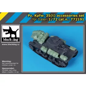  Black Dog T72191 Pz.Kpfw. 35(t) accessories set makett dioráma kiegészítő (1/72)
