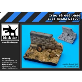   Black Dog D35004 Iraq street base dioráma makett kiegészítő (1/35)