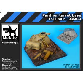   Black Dog D35013 Panther turret base dioráma makett kiegészítő (1/35)