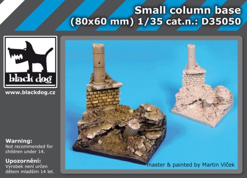 Black Dog D35050 Small column base dioráma makett kiegészítő (1/35)