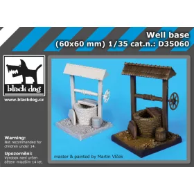   Black Dog D35060 Well base dioráma makett kiegészítő (1/35)