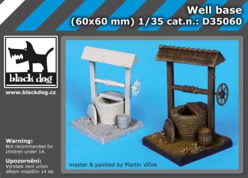 Black Dog D35060 Well base dioráma makett kiegészítő (1/35)