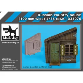   Black Dog D35076 Russian country house dioráma makett kiegészítő (1/35)
