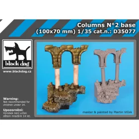   Black Dog D35077 Columns N°2 base dioráma makett kiegészítő (1/35)