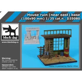   Black Dog D35080 House ruin (Near east) base dioráma makett kiegészítő (1/35)