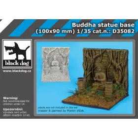   Black Dog D35082 Buddha statue base dioráma makett kiegészítő (1/35)