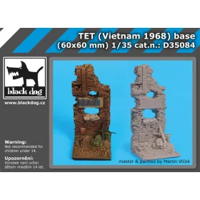   Black Dog D35084 Tet (vietnam 1968) base dioráma makett kiegészítő (1/35)