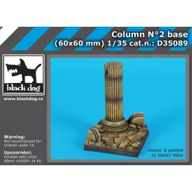   Black Dog D35089 Column N°2 base dioráma makett kiegészítő (1/35)