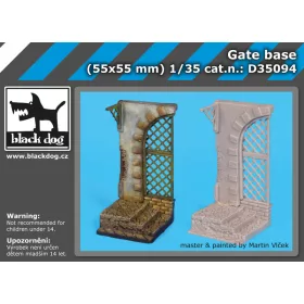   Black Dog D35094 Gate base dioráma makett kiegészítő (1/35)