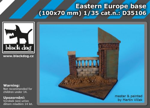 Black Dog D35106 Eastern Europe base dioráma makett kiegészítő (1/35)