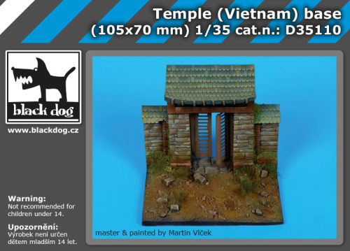 Black Dog D35110 Temple (Vietnam ) base dioráma makett kiegészítő (1/35)