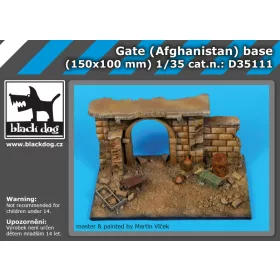   Black Dog D35111 Gate(Afghanistan) base dioráma makett kiegészítő (1/35)