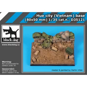   Black Dog D35121 Hue city Vietnam base dioráma makett kiegészítő (1/35)
