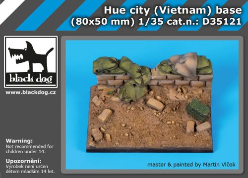 Black Dog D35121 Hue city Vietnam base dioráma makett kiegészítő (1/35)