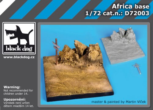 Black Dog D72003 Africa base dioráma makett kiegészítő (1/72)