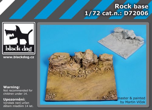 Black Dog D72006 Rock base dioráma makett kiegészítő (1/72)