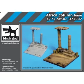   Black Dog D72007 Africa column base dioráma makett kiegészítő (1/72)