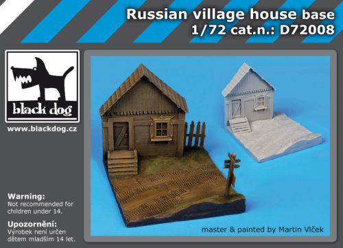 Black Dog D72008 Rusian hause dioráma makett kiegészítő (1/72)