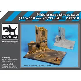   Black Dog D72010 Middle east street base dioráma makett kiegészítő (1/72)