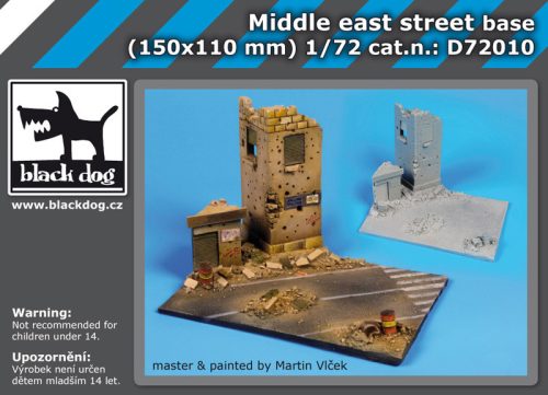 Black Dog D72010 Middle east street base dioráma makett kiegészítő (1/72)