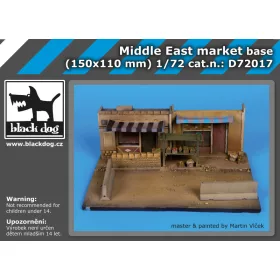   Black Dog D72017 Middle east market base dioráma makett kiegészítő (1/72)