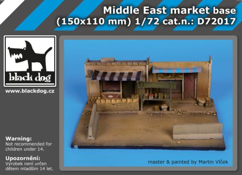 Black Dog D72017 Middle east market base dioráma makett kiegészítő (1/72)